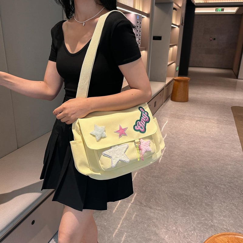 Extolove Cute Messenger Bag, Crossbody Bags for Women Kawaii Messenger Bags Purses - Image 3